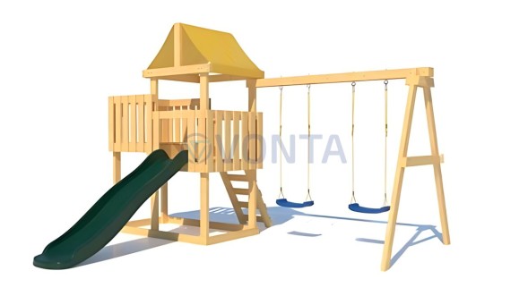 Детская площадка CustWood Junior J4