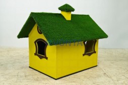 Топиари дом для гномиков, h=100 см — газон Есо