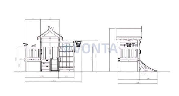 Детская площадка Савушка Baby play 3