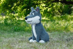 Топиари волк Малыш — газон Eco