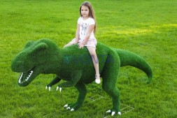 Топиари динозавр тираннозавр — газон Eco