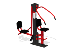 Уличный тренажер “Жим ногами-Жим от груди”, УТ-04/16