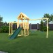 Детская площадка CustWood Junior J3 с деревянной крышей