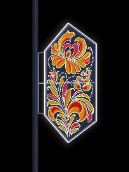 Светодиодная консоль Сказка 150 см., (SR388)