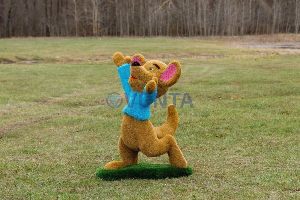 Топиари кенгуренок Крошка Лу — газон Eco + Deluxe