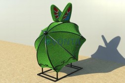 Топиари композиция бабочка на зонтике — газон Eco