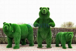Топиари медведь Муни — газон Eco Green