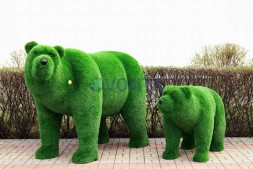 Топиари медведь Муни — газон Eco Green