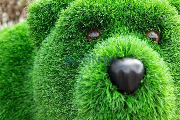 Топиари медведь Муни — газон Eco Green