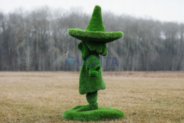 Топиари гном Рубин, модель 1 — газон Premium