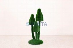 Топиари композиция грибы опята 3 шт., h = 200см — газон Deluxe