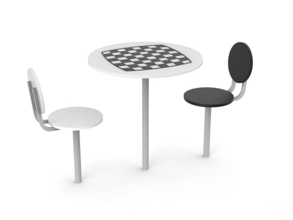 Шахматный стол, 130.02