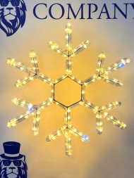 Снежинка световая, 50 см