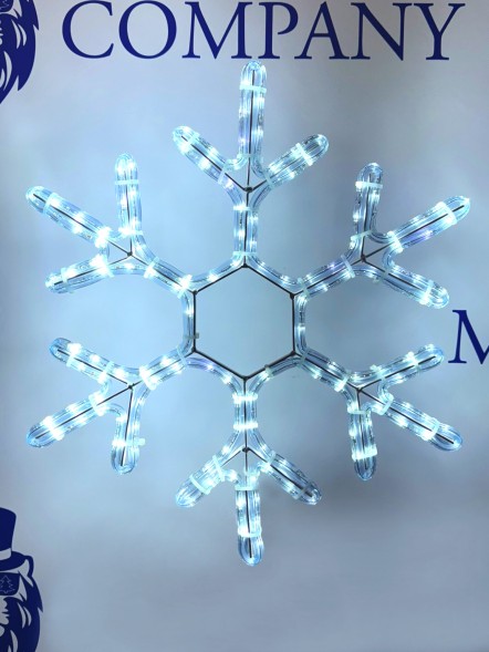 Снежинка световая, 50 см