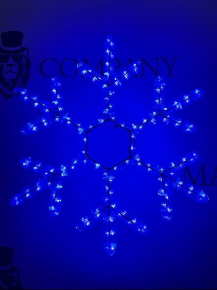 Снежинка световая, 50 см