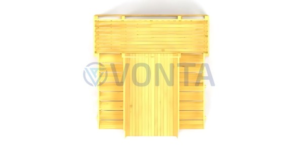 Зимняя горка Савушка Зима Wood-4