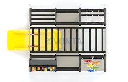 Детский комплекс Савушка Непоседа 3 nero