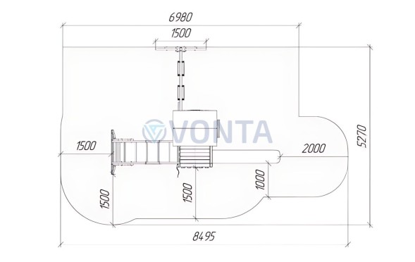 Детская площадка Савушка TooSun (Тусун) 4 Plus