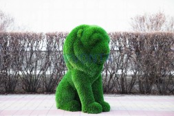 Топиари лев Томас, h=110см — газон Deluxe
