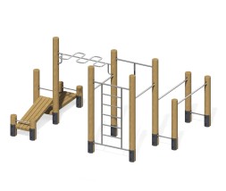 Воркаут-комплекс эко “Дубрава”, СО-252
