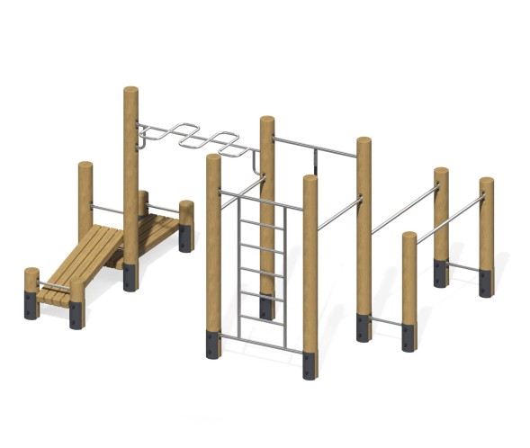 Воркаут-комплекс эко “Дубрава”, СО-252