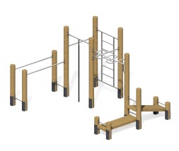 Воркаут-комплекс эко “Дубрава”, СО-252