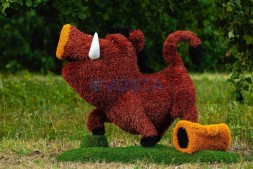 Топиари кабан Валери — газон Eco