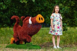 Топиари кабан Валери — газон Eco