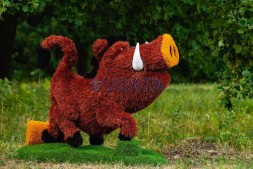 Топиари кабан Валери — газон Eco