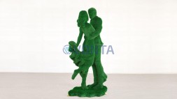 Топиари композиция «Нежность» — газон Есо