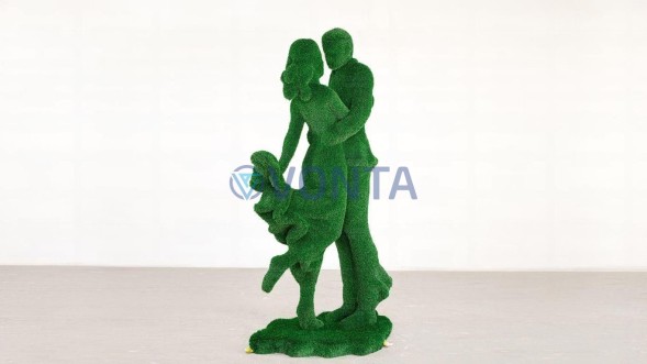 Топиари композиция «Нежность» — газон Есо