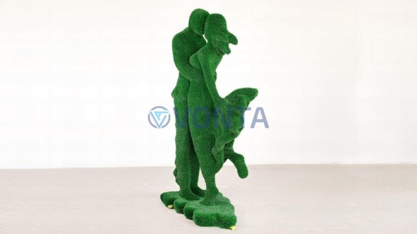 Топиари композиция «Нежность» — газон Есо