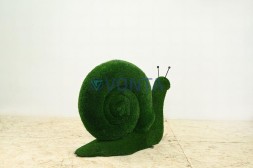 Топиари улитка садовая, h=110см — газон Deluxe Green