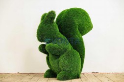 Топиари белочка Эльза, h=100см — газон Deluxe Green