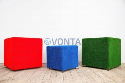 Топиари композиция кубы — газон Eco