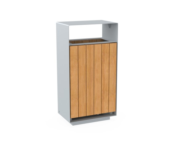 Урна «Город» с деревянным фасадом, 150.51.03