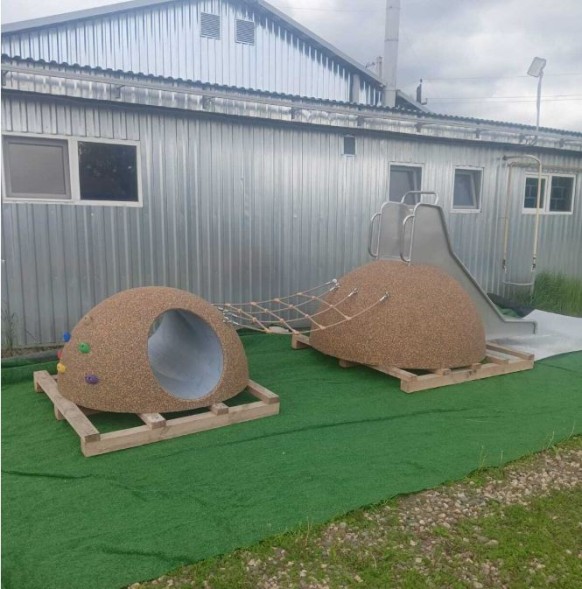 Полусферы с переходом