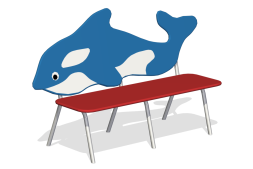 Лавочка детская «Касатка», МФ-05.11