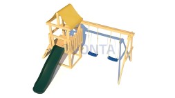 Детская площадка CustWood Junior J6