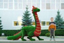 Топиари дракон Рей — газон Eco