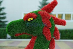 Топиари дракон Рей — газон Eco