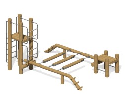 Воркаут-комплекс эко “Переправа”, СО-112