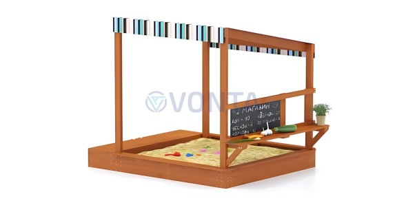 Игровой комплекс Песочный дворик Савушка-1