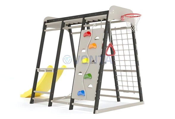 Детский комплекс Савушка Непоседа 2 nero-cappucino