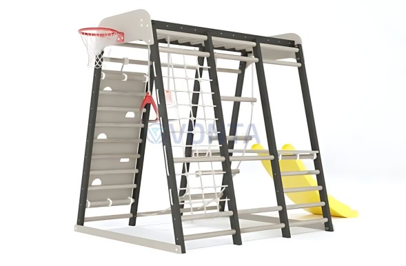 Детский комплекс Савушка Непоседа 2 nero-cappucino