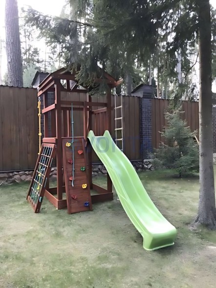 Деревянная детская площадка для дачи Igragrad Панда Фани Tower