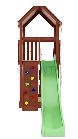 Деревянная детская площадка для дачи Igragrad Панда Фани Tower