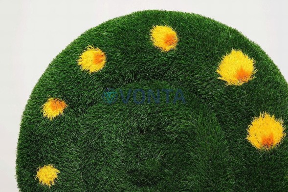 Топиари улитка садовая, цветная — газон Eco