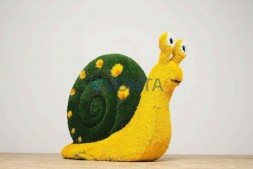 Топиари улитка садовая, цветная — газон Eco