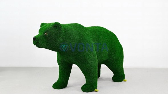 Топиари медведь Велес – газон Deluxe Green